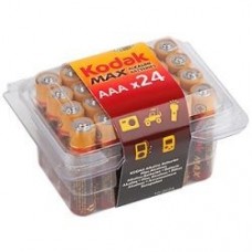 Батарейка Kodak MAX LR6-24 plastic box 24 AA PVC (24/480/19200) (24шт в уп-ке) (KAA-24)
