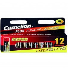 Батарейка Camelion..LR 6 Plus Alkaline BLOCK-12 (LR6-HP12, батарейка,1.5В) (12 шт. в уп-ке)