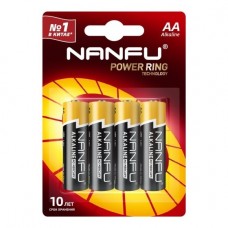 Батарейка Nanfu Батарейка щелочная AA (4шт.)