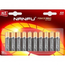 Батарейка Nanfu Батарейка щелочная AA (10шт.)