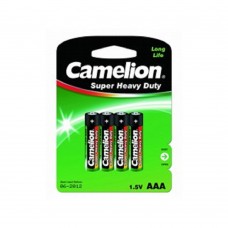Батарейка Camelion  R 03 BL-4 (R03P-BP4G, батарейка,1.5В) (4 шт. в уп-ке)