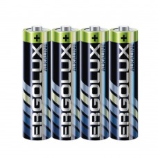 Батарейка Ergolux Alkaline SR4 LR03 (LR03 SR4, батарейка,1.5В)(4 шт. в уп-ке)