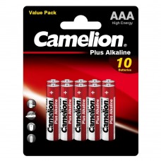 Батарейка Camelion Plus Alkaline BL10 LR03 (LR03-BP10, батарейка,1.5В)(10шт. в уп-ке)