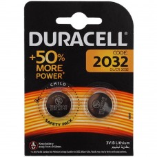 Батарейки Duracell CR2032-2BL (2 шт. в уп-ке)