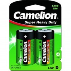 Батарейки Camelion  R20  BL-2 (R20P-BP2G, батарейка,1.5В)  (2 шт. в уп-ке)