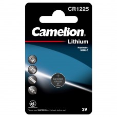 Батарейка Camelion CR1225 BL-1 (CR1225-BP1, батарейка литиевая,3V)