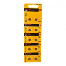 Батарейка Kodak AG11 (361) LR721, LR58 KAG11-10 Max Button Cell (100/1000/98000) (10 шт. в уп-ке)