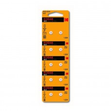 Батарейка Kodak AG3 (392) LR736, LR41 KAG3-10 Max Button Cell (100/1000/80000) (10 шт. в уп-ке)