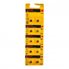 Батарейка Kodak AG4 (377) LR626, LR66 KAG4-10 Max Button Cell (100/1000/98000) (10 шт. в уп-ке)