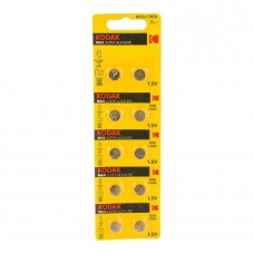 Батарейка Kodak AG6 (370) LR920, LR69 KAG6-10 Max Button Cell (100/1000/98000) (10 шт. в уп-ке)