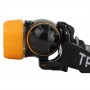 Фонари Трофи Б0036617 GB-302 Фонарь налобный светодиодный на батарейках яркий 4 режима оранжево-черный