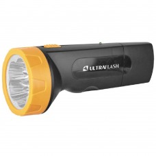 Ultraflash Фонари Ultraflash LED3827   (фонарь аккум 220В, черн /желт, 5 LED, SLA, пластик, коробка)
