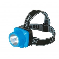 Ultraflash Фонари Ultraflash LED5374 (фонарь налобн аккум 220В, голубой, 0,4 Ватт  LED, 1 реж, пласт, бокс)