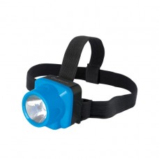 Ultraflash Фонари Ultraflash LED5375 (фонарь налобн аккум 220В, голубой, 1 Ватт  LED, 2 реж, пласт, бокс)