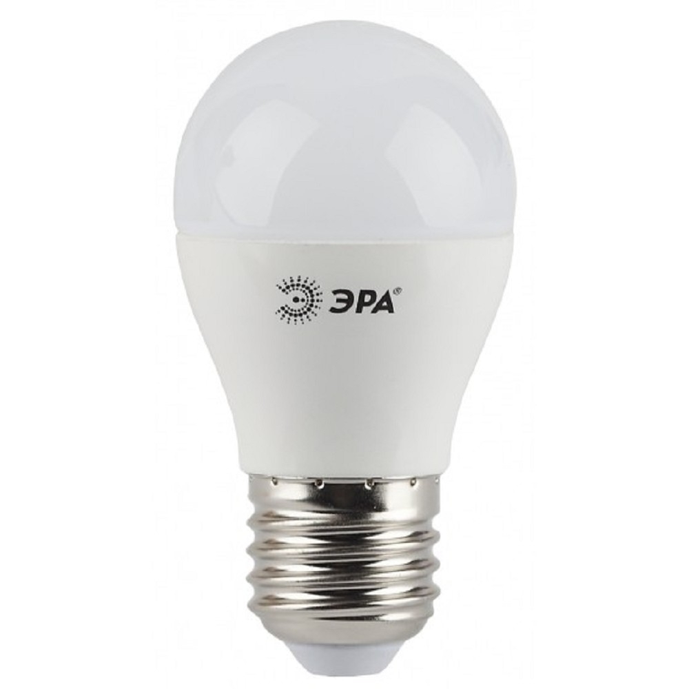 ЭРА Светодиодные лампы ЭРА Б0020550 Лампочка светодиодная STD LED P45-7W-827-E27 E27 / Е27 7Вт шар теплый белый свет
