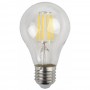 ЭРА Светодиодные лампы ЭРА Б0019014 Светодиодная лампа груша F-LED A60-9W-827-E27 (филамент, груша, 9Вт, тепл, Е27)