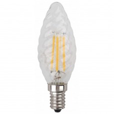 ЭРА Светодиодные лампы ЭРА Б0027936 Лампочка светодиодная F-LED BTW-5W-840-E14 Е14 / Е14 5Вт филамент свеча витая нейтральный белый свет 