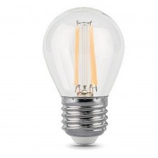 GAUSS Светодиодные лампы GAUSS 105802105 Светодиодная лампа LED Filament Шар E27 5W 420lm 2700K 1/10/50 