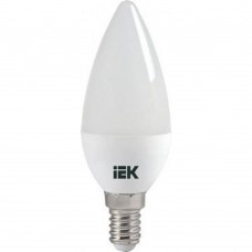 светодиодные лампы  Iek LLE-C35-5-230-30-E14 Лампа светодиодная ECO C35 свеча 5Вт 230В 3000К E14 IEK