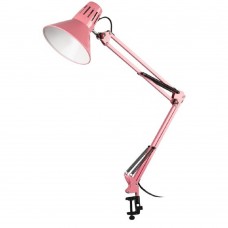 Настольные светильники ЭРА Б0052761 Настольный светильник N-121-E27-40W-P Е27 на струбцине розовый 