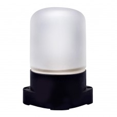 Ultraflash Светильники ЖКХ Camelion 1501 Светильник для сауны цвет черный до 125 оС ( НПБ-400 КСС-002 230В 60Вт Е27)