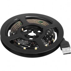 Светодиодная лента Rexant 141-385 LED лента с USB коннектором 5 В, 8 мм, IP65, SMD 2835, 60 LED/m, БЕЛАЯ (6500 K)