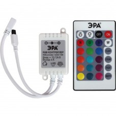 Светодиодная лента Эра Б0043442 Контроллер для свет. ленты RGBcontroller-12/24V-72W/144W