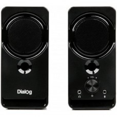 Колонки Dialog Stride AST-22UP - акустические колонки 2.0, 8W RMS, Phone Out, Mic In, черные, питание от USB