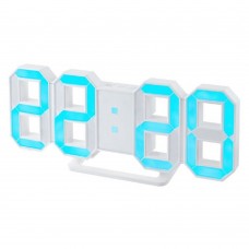 Колонки Perfeo LED часы-будильник 