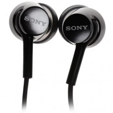 наушники Sony MDR-EX155AP B Наушники-вкладыши с микрофоном, черный